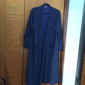 LuLaRoe -Sarah Duster Cardigan. Size XL